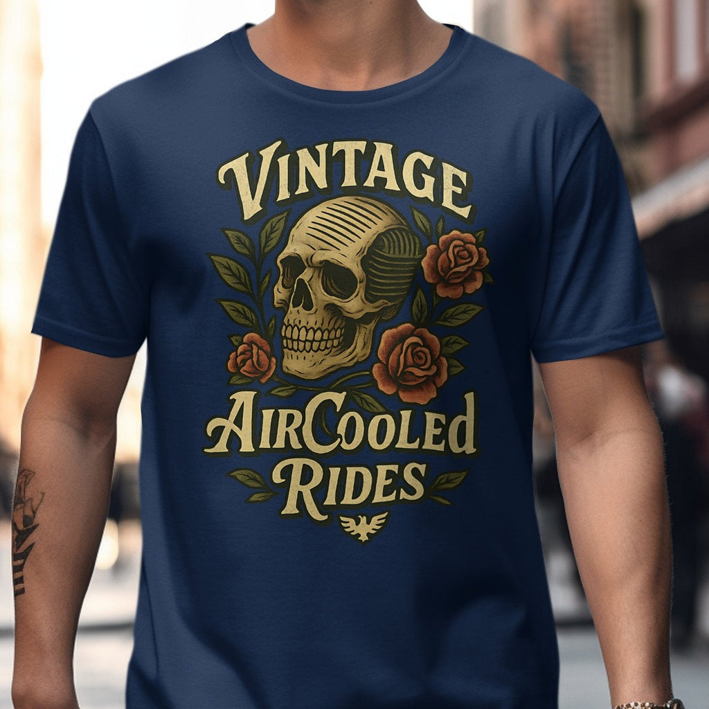 Vintage AirCooled Rides - Air Head Skull Tattoo