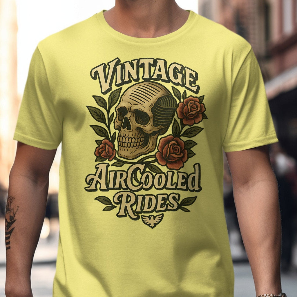 Vintage AirCooled Rides - Air Head Skull Tattoo