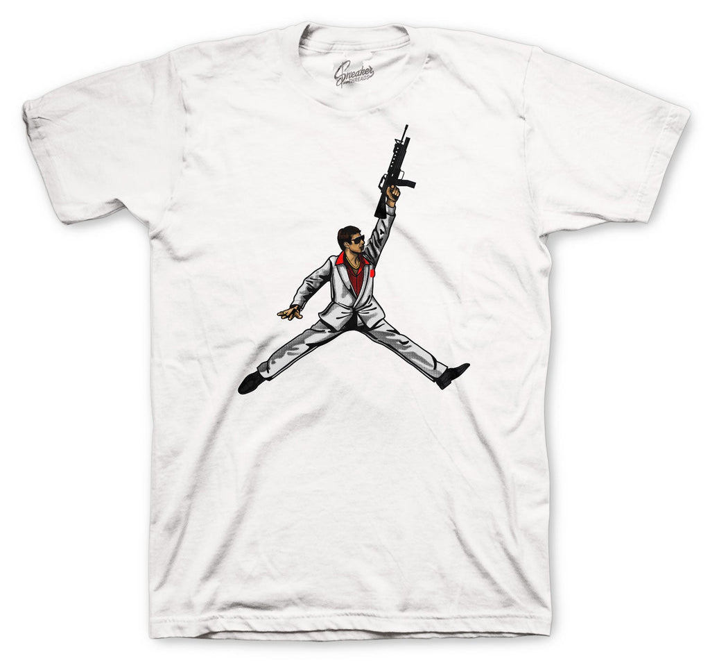 Retro 4 Fire Red Air Tony Shirt