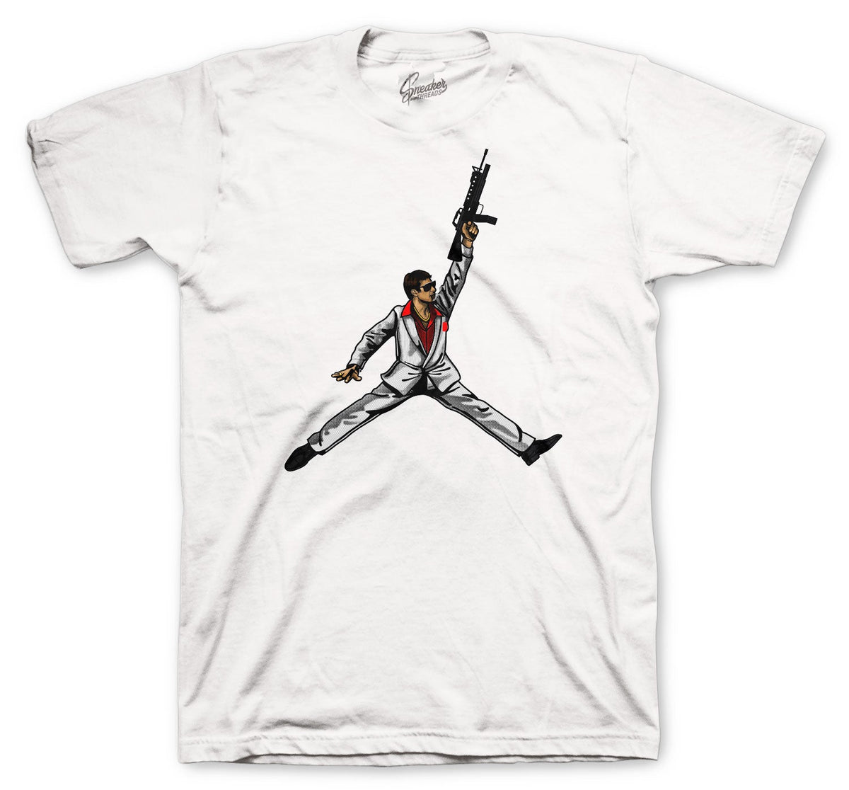 Retro 4 Fire Red Air Tony Shirt