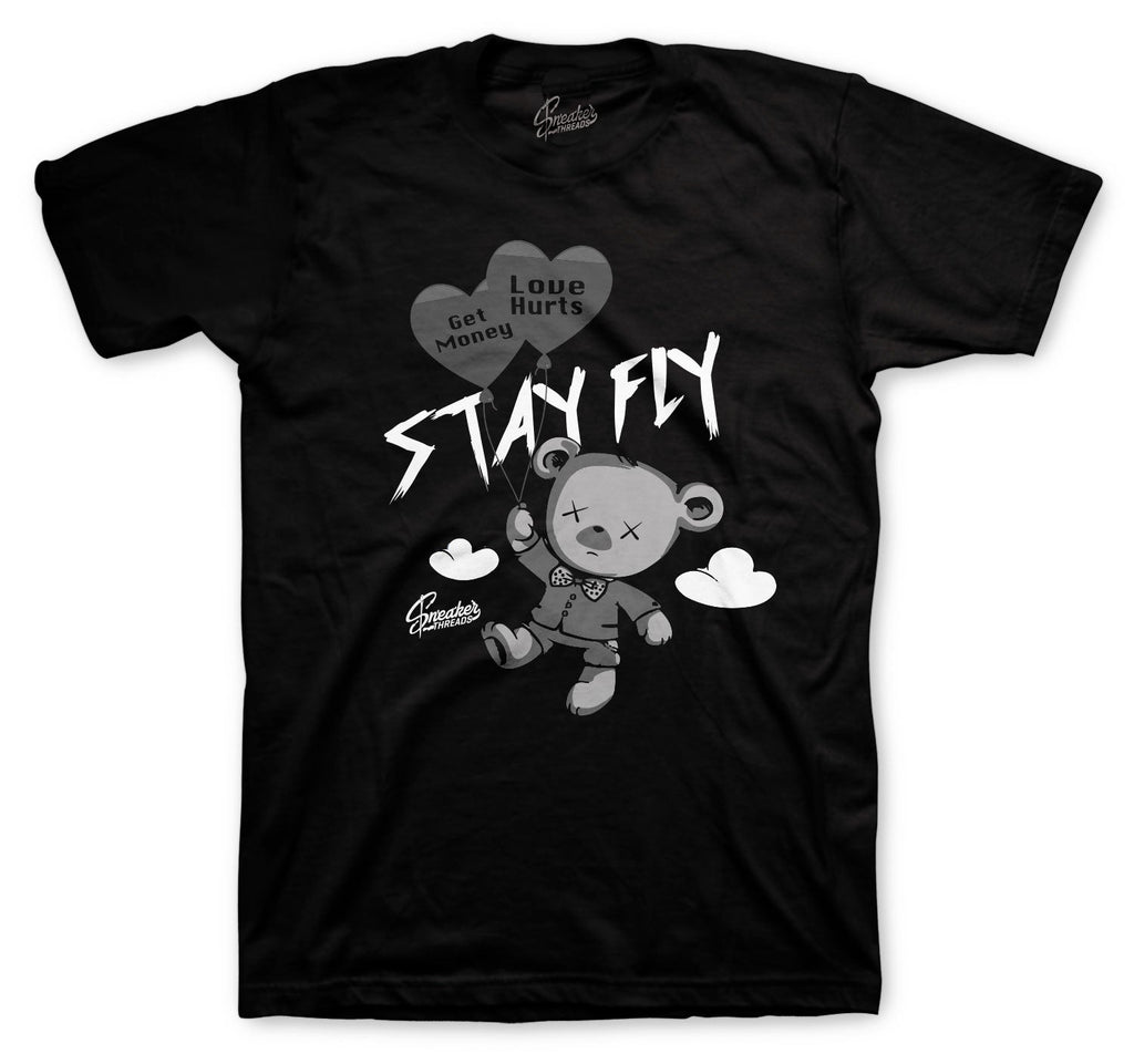 Foamposite Anthracite Money Over Love Shirt
