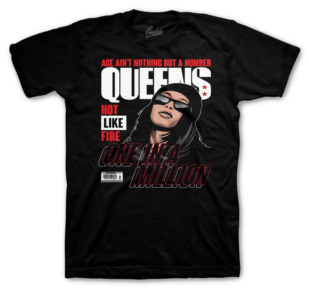 Retro 4 Fire Red Queen of Millions Shirt