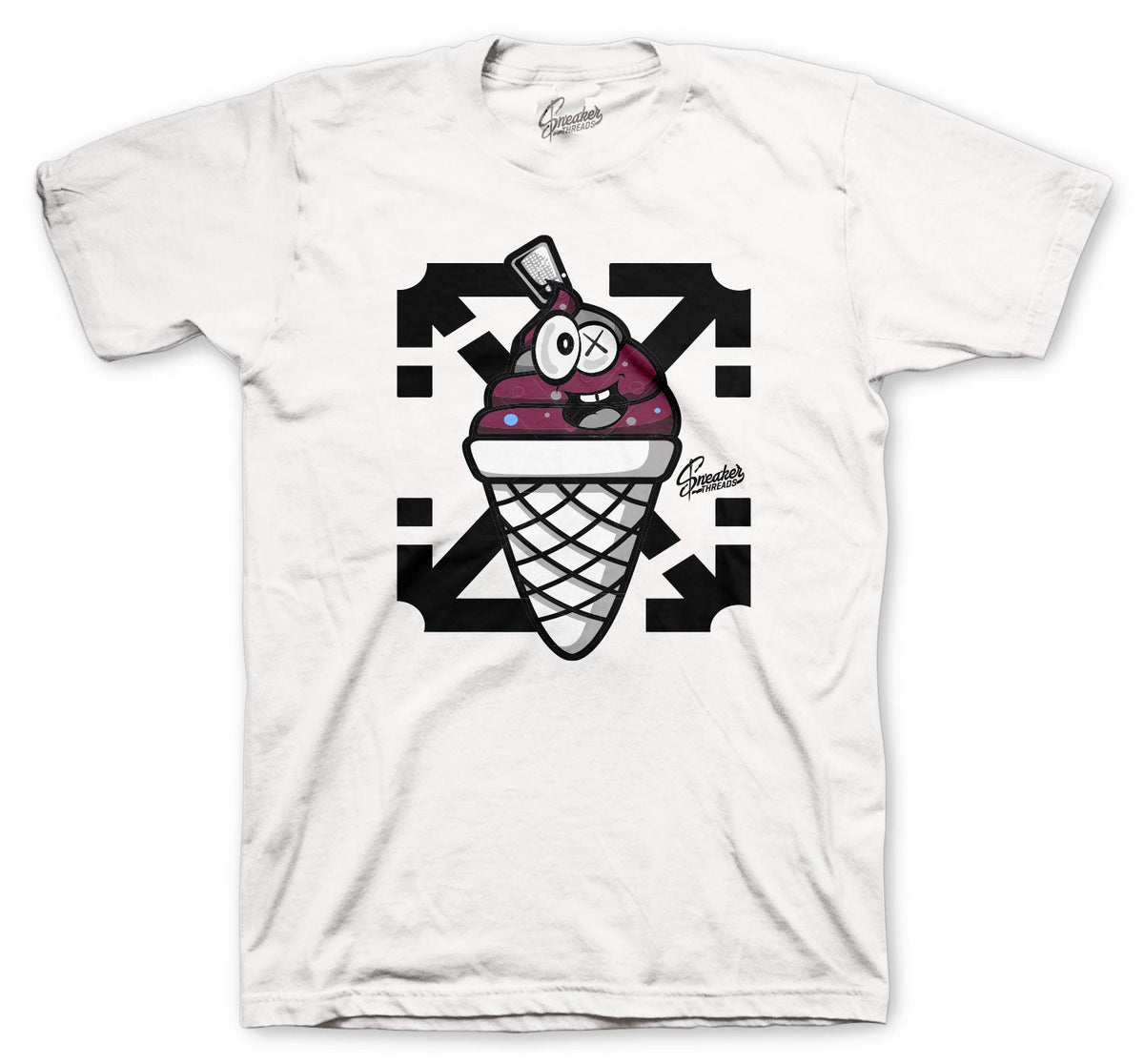 Retro 8 Burgundy Lucky Charm Shirt