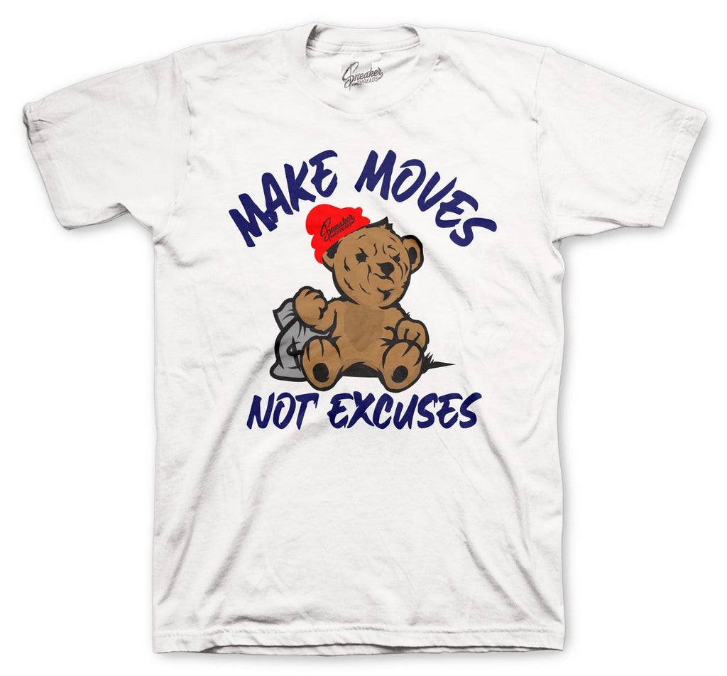 Foamposite Blue Void Money Bear Shirt