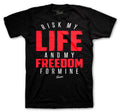 Retro 4 Fire Red My Life Shirt