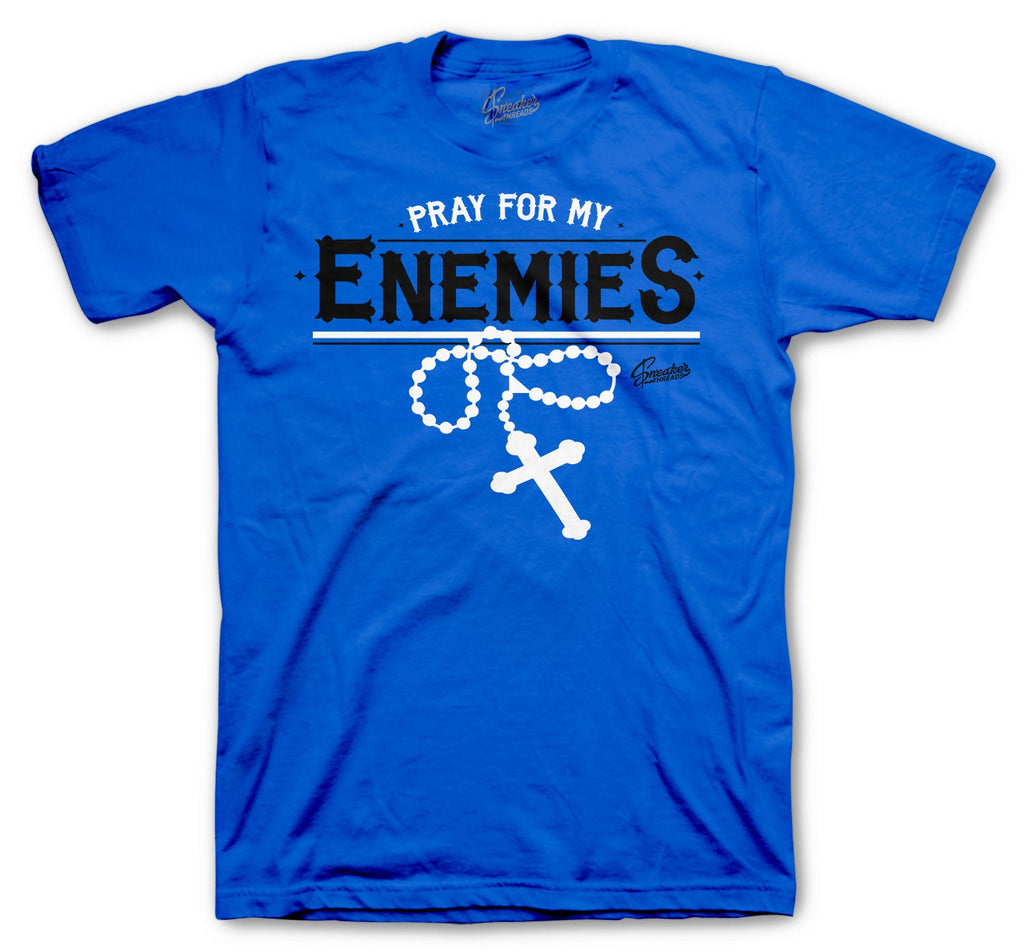 Retro 3 Blue Cement Enemies Shirt