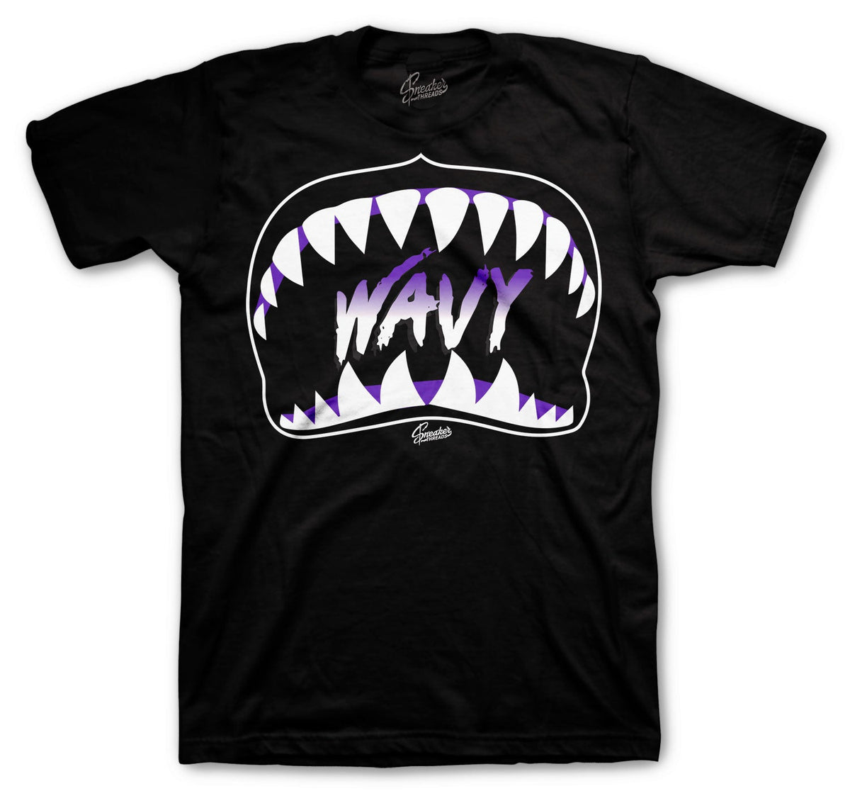 Retro 12 Dark Concord Wavy Shirt