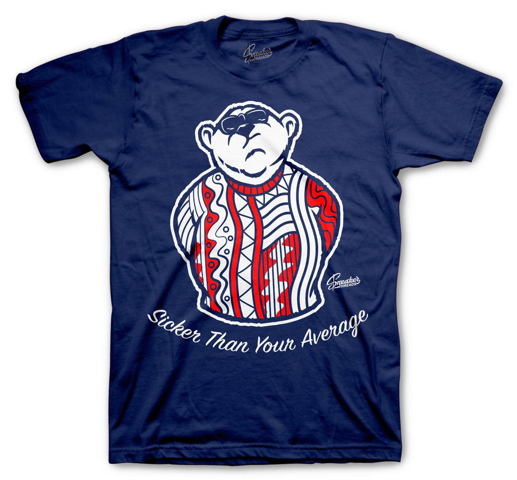 Foamposite Blue BIG Bear Shirt