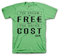Retro 1 Zen Green Cost Shirt