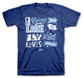 Retro 12 Indigo Love Kicks Shirt