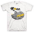 Retro 3 Laser Orange Rose From Ground Shirt