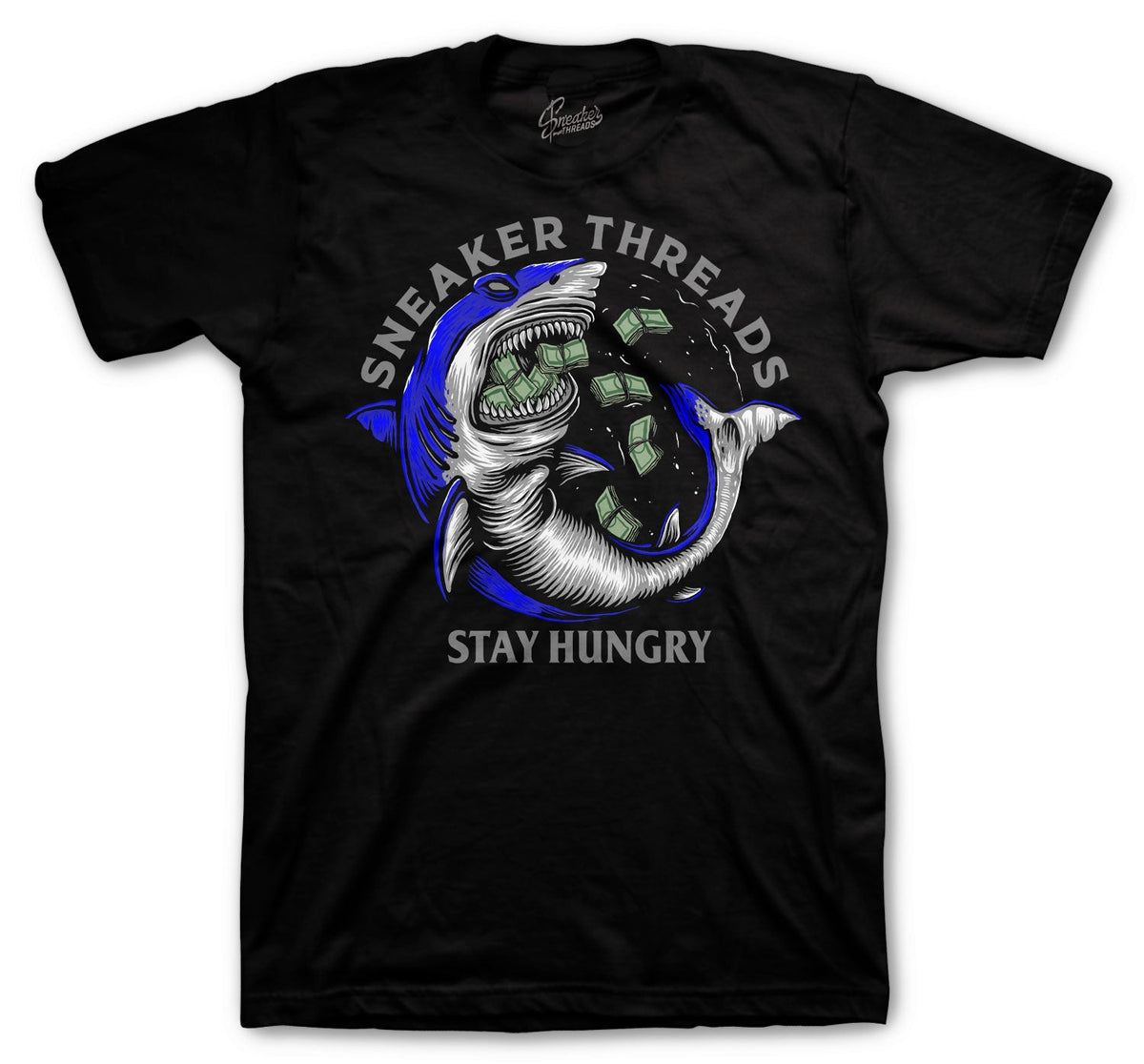 Retro 3 Blue Cement Hungry Shirt