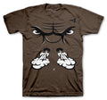 Retro 1 Dark Mocha Bullface Shirt