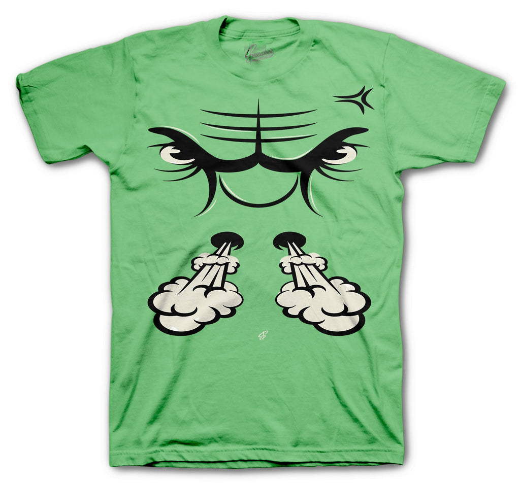Retro 1 Zen Green Raging Face Shirt