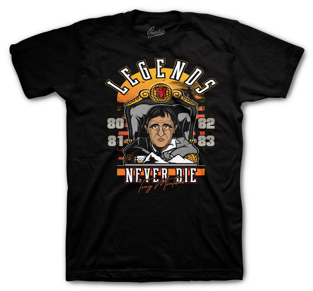 Foamposite Pro Halloween Legends Never Die Shirt