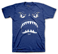 Retro 12 Indigo Bite Me Shirt