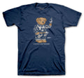 Retro 1 Midnight Navy Cheers Bear Shirt