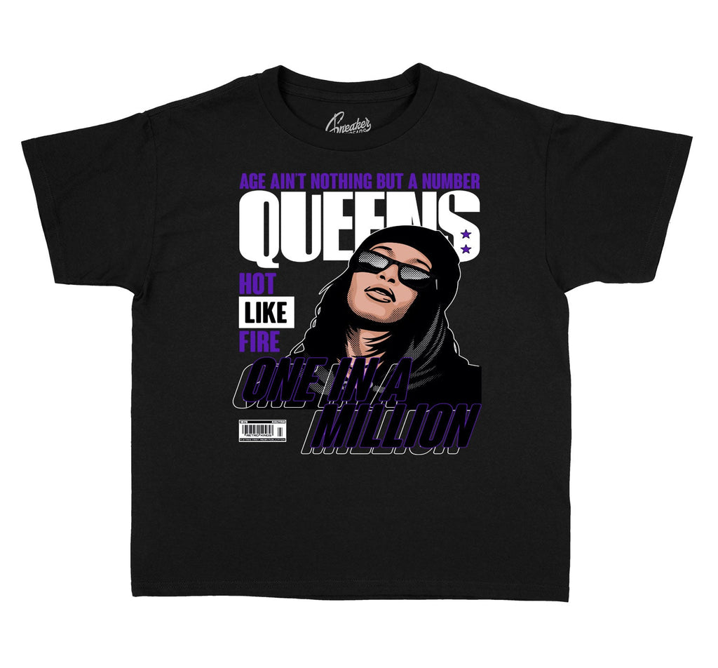 Kids - Dark Concord 12 Queens Shirt