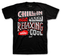 Retro 4 Fire Red Chillin Shirt