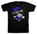 Retro 3 Blue Cement Money Over Love Shirt
