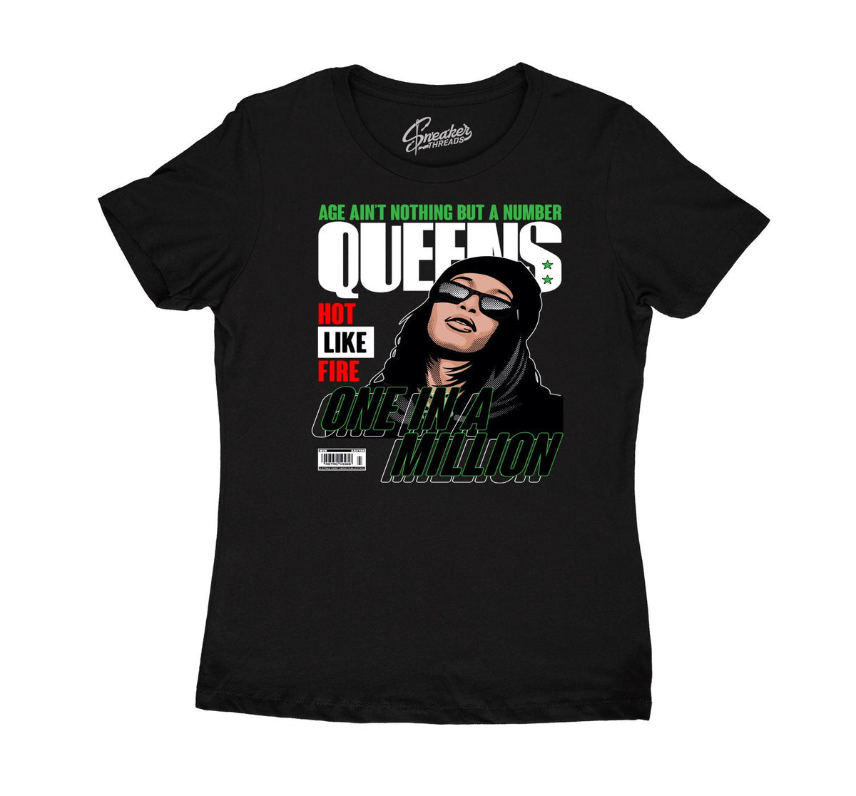 Womens - Lucky Green 1 Queens Shirt