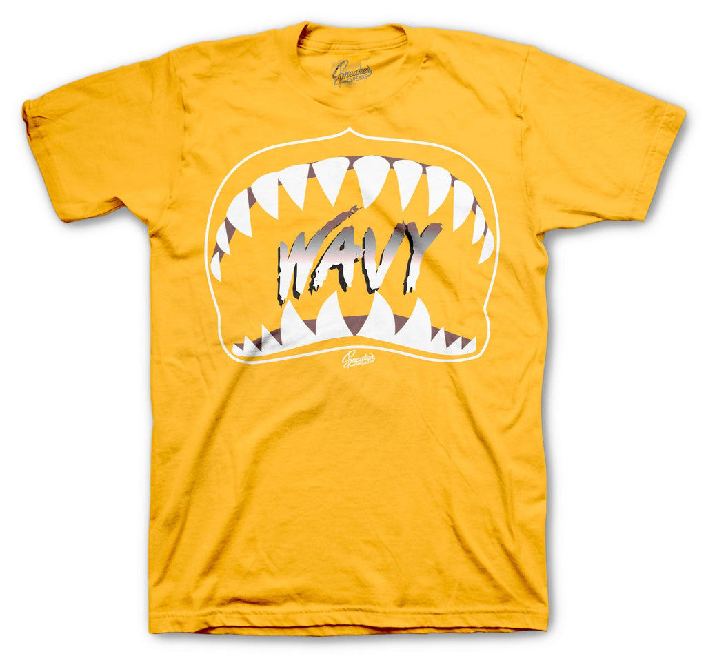 Retro 3 Laser Orange Wavy Shirt