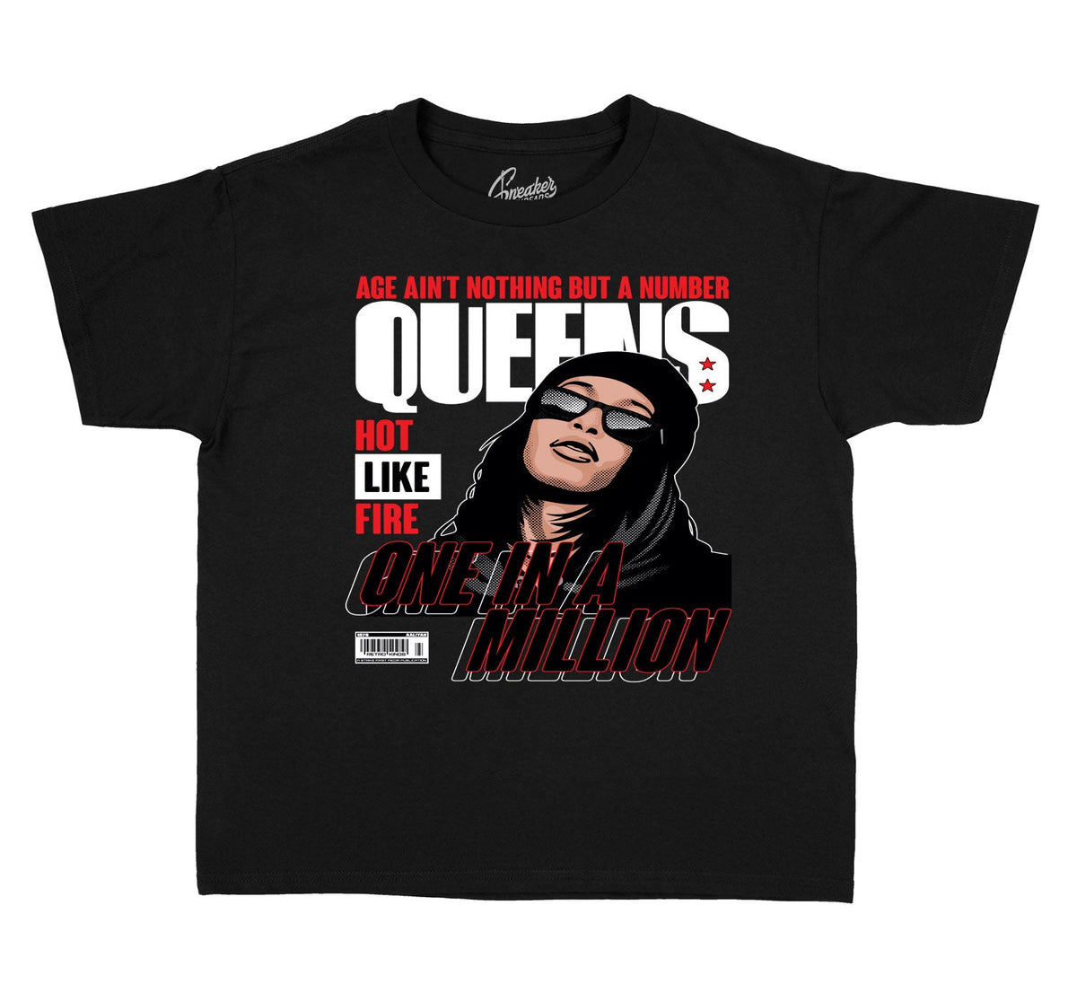 Kids - Fire Red 4 Queens of Millions Shirt