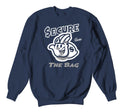 Retro 1 Midnight Navy Money Bag Shirt