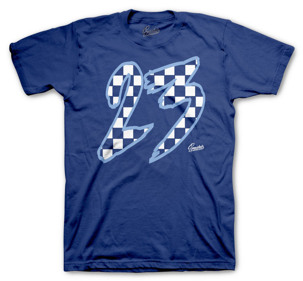 Retro 12 Indigo Checkered Shirt