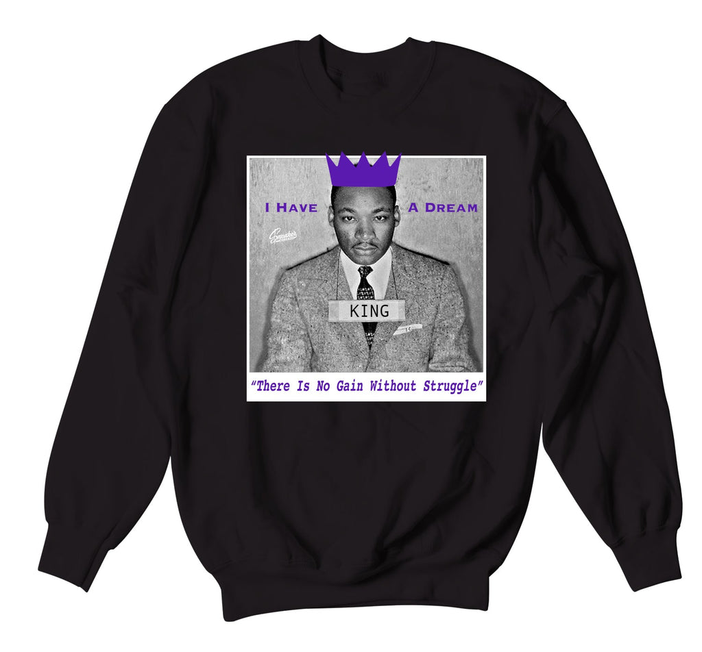 Retro 12 Dark Concord Freedom Sweater