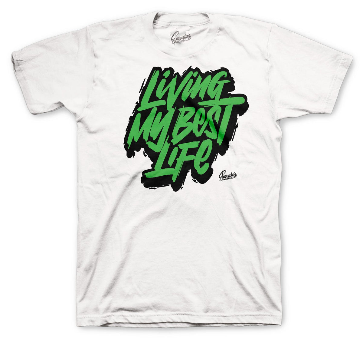 Retro 1 Lucky Green Living Life Shirt