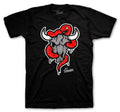 Retro 1 Satin Snake Bull Snake Shirt