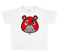 Kids - Fire Red 4 ST Bear Shirt