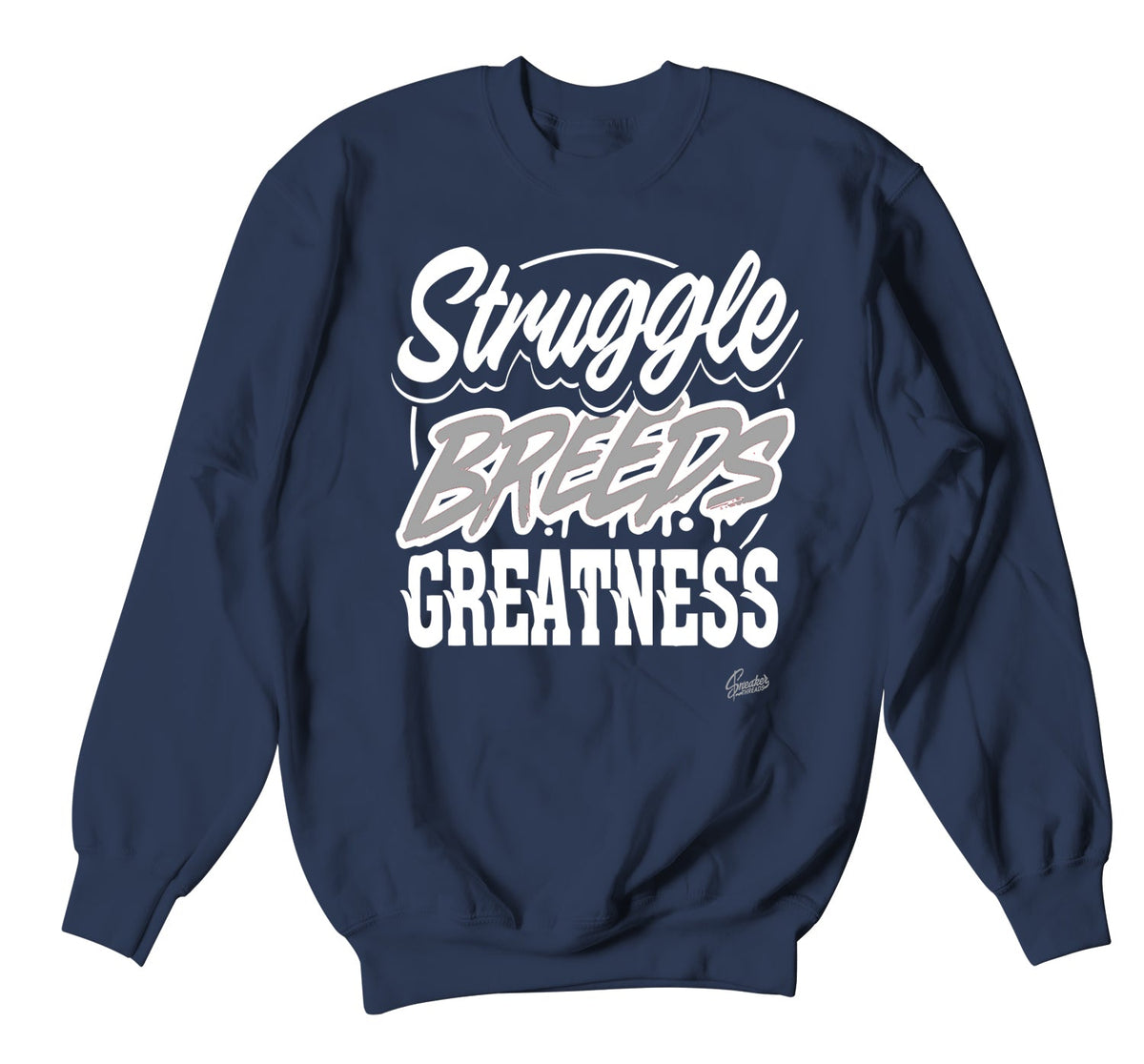 Retro 1 Midnight Navy Struggle Breeds Shirt