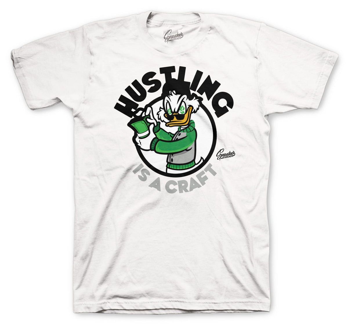 Retro 13 Lucky Green Crafting Shirt