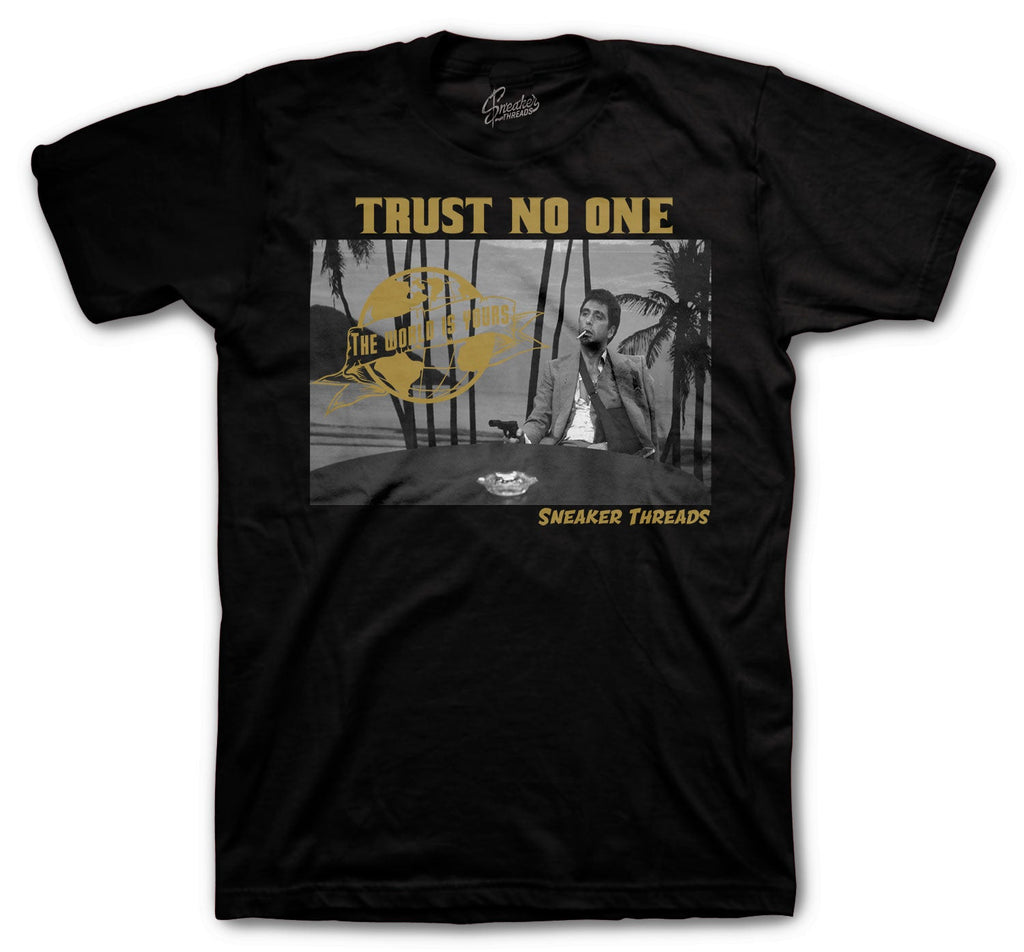 Retro 1 Black Gold Tony Knows Shirt