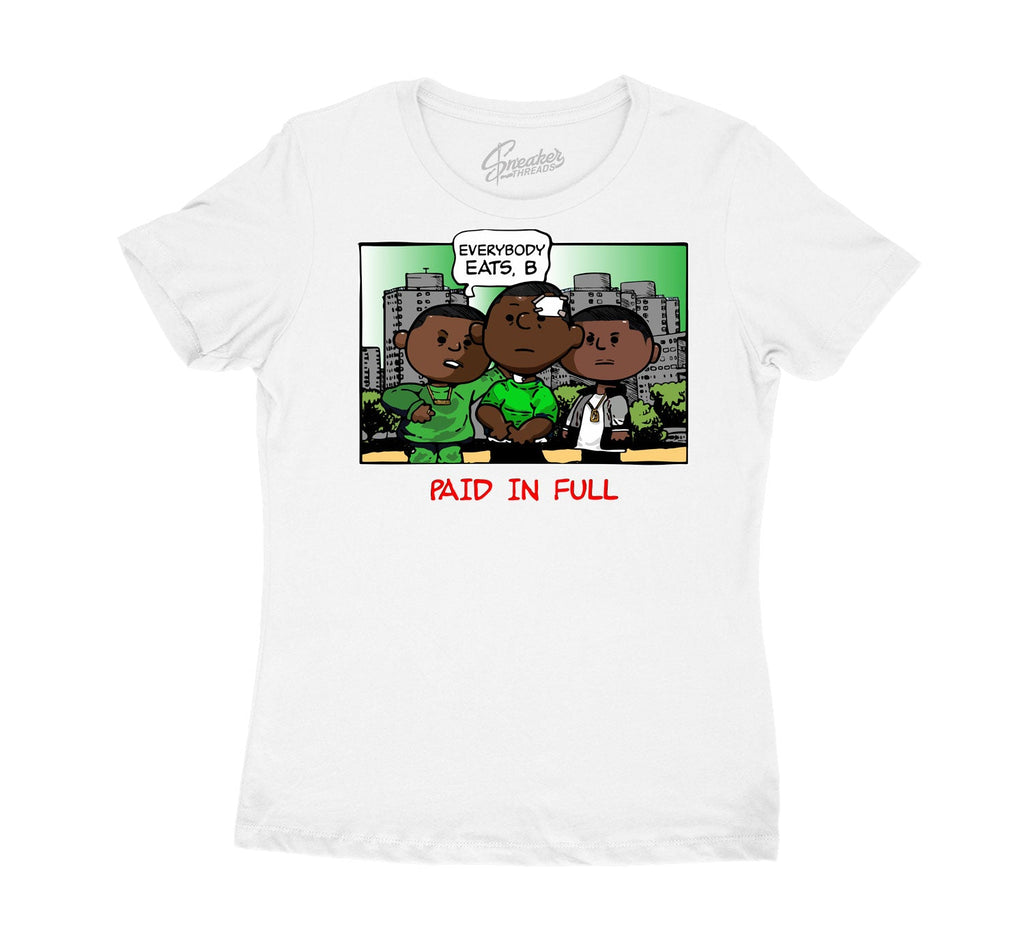 Womens - Lucky Green 1 Paid Peanuts Shirt