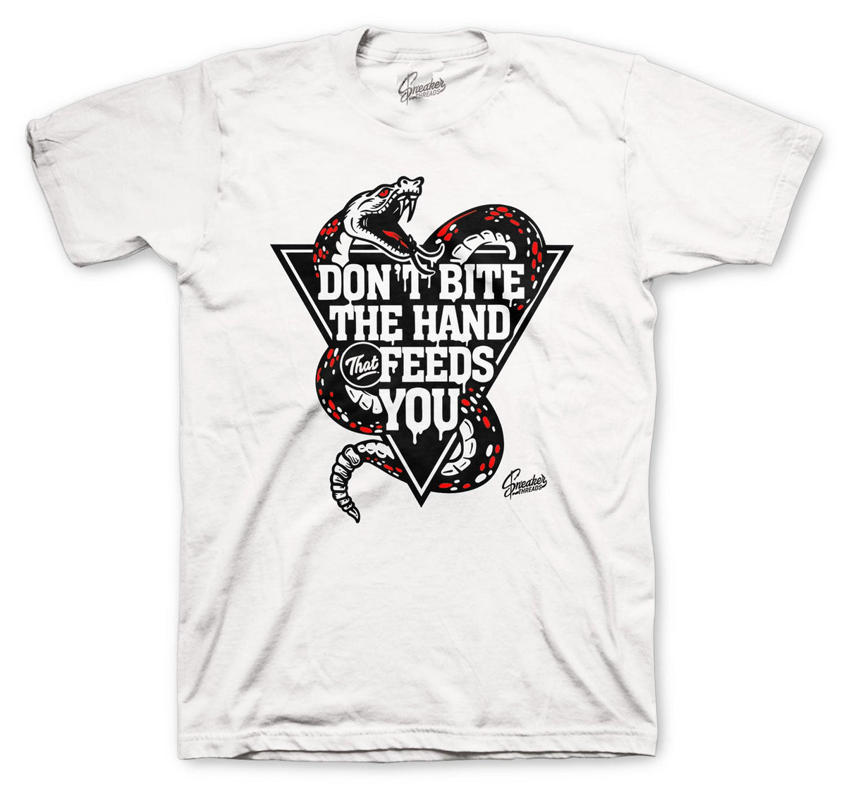 Retro 1 Satin Snake Sports Hand that Feeds Shirt