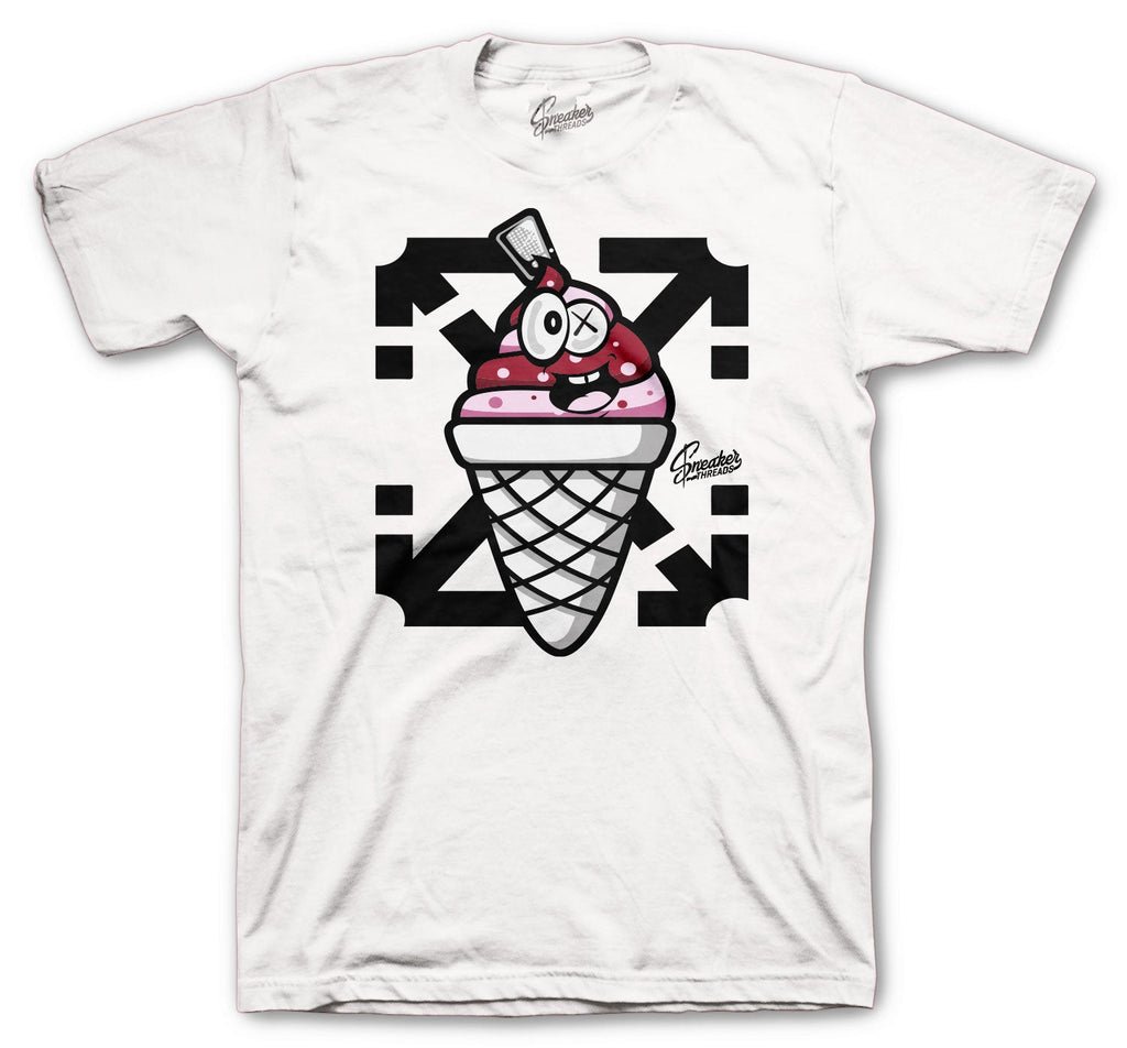 Retro 5 Pink Foam Lucky Charm Shirt