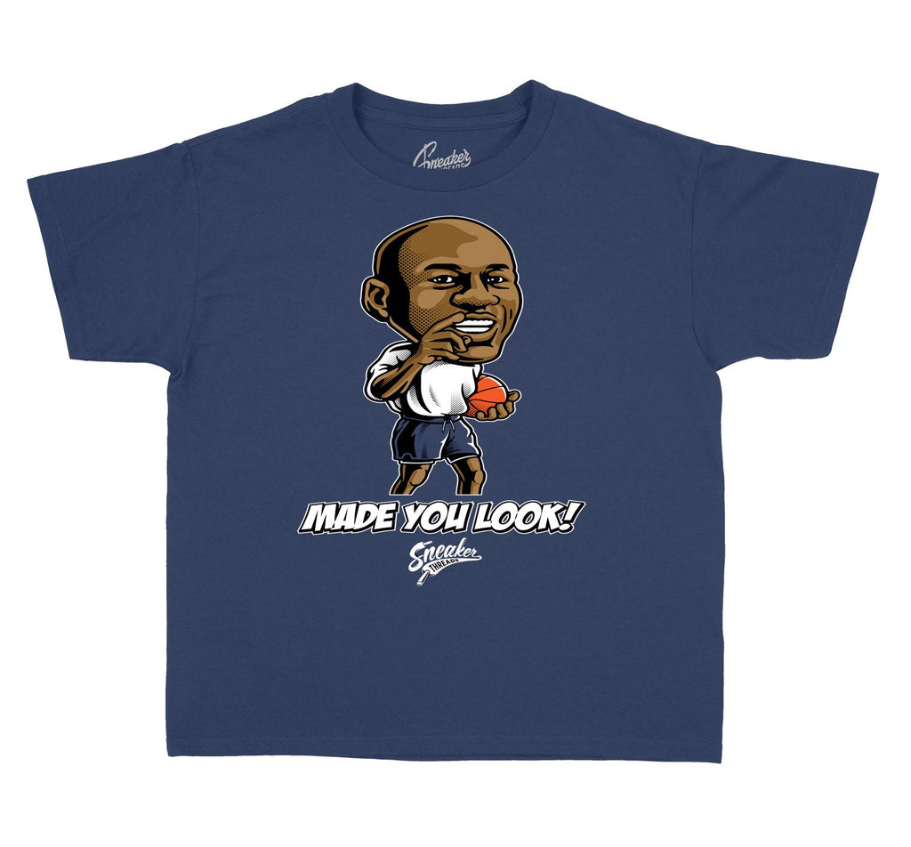 Kids - Midnight Navy 1 Made You Look Shirt