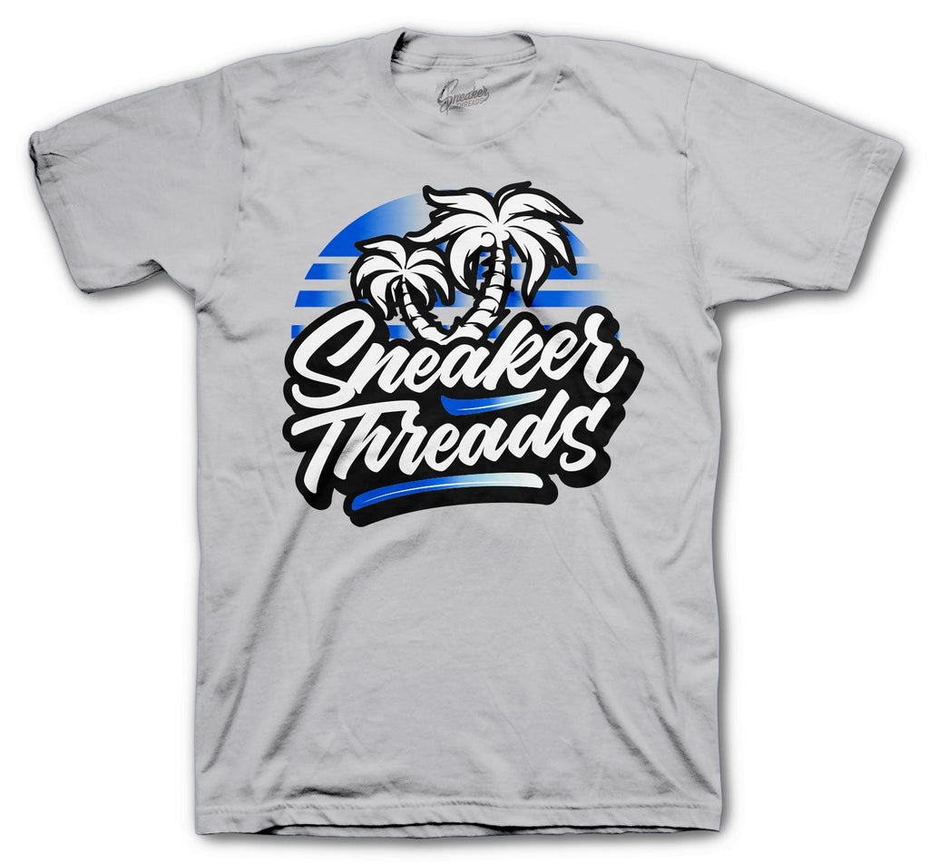 Retro 3 Blue Cement ST Palms Shirt
