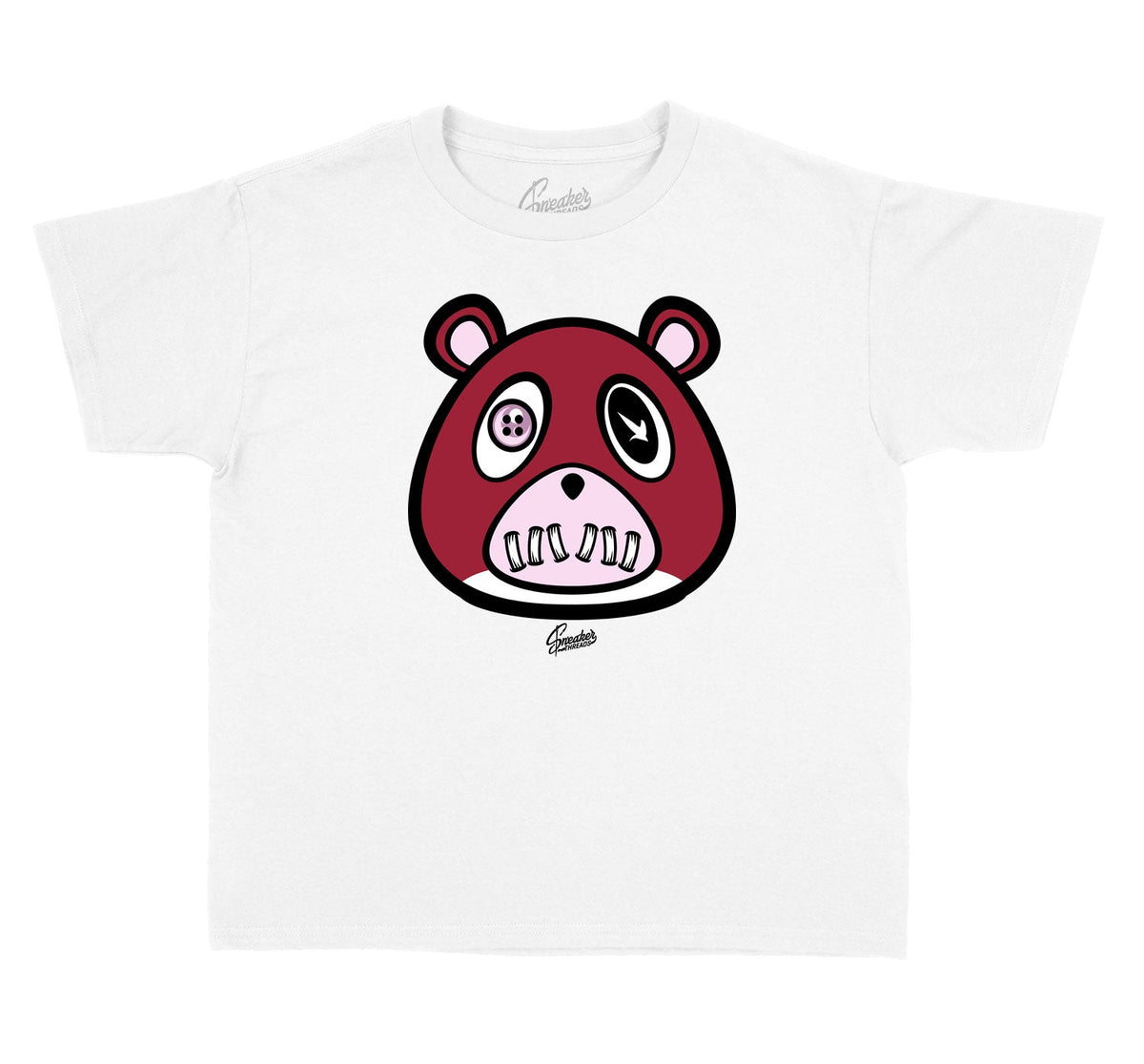 Kids - Pink Foam 5 ST Bear Shirt