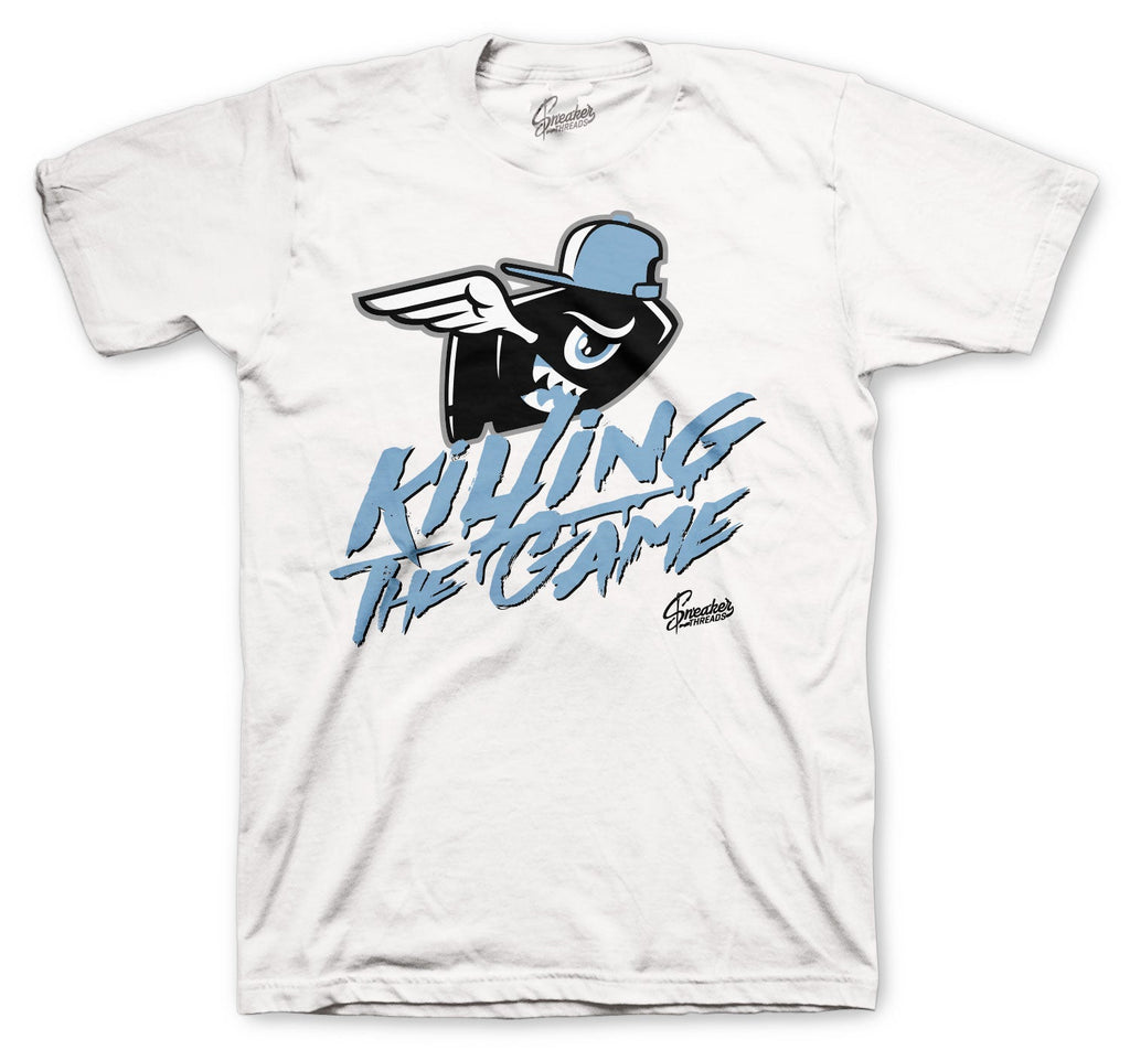Retro 9 University Blue Killing The Game Shirt