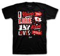 Retro 4 Fire Red Love Kicks Shirt