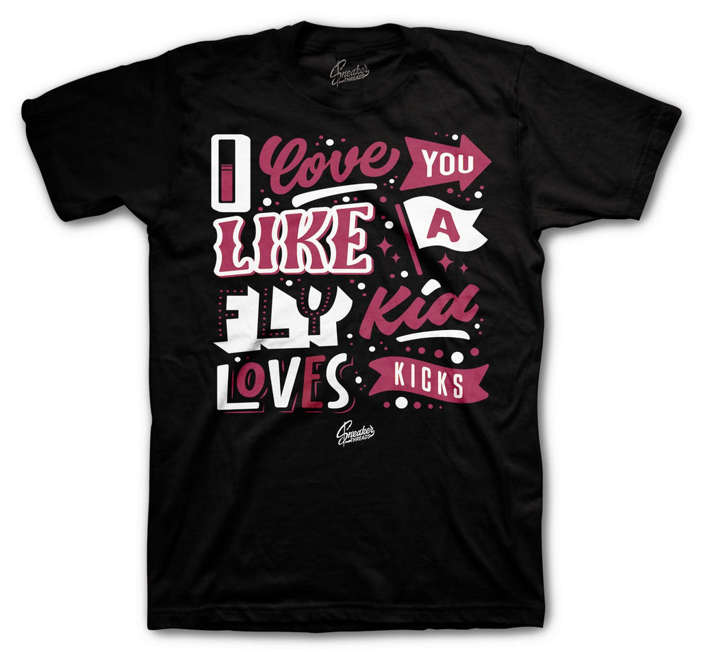 Retro 4 PSG Love Kicks Shirt