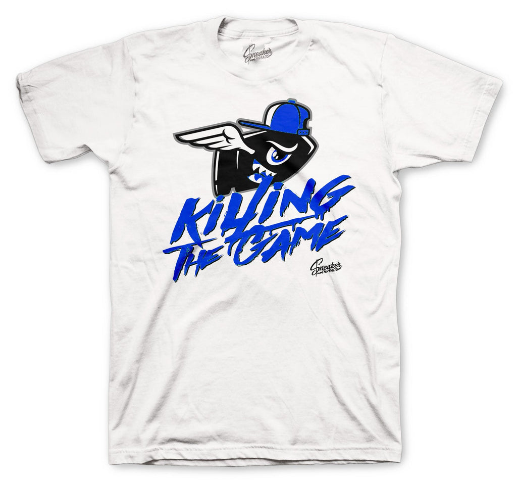 Retro 3 Blue Cement Killing the Game Shirt