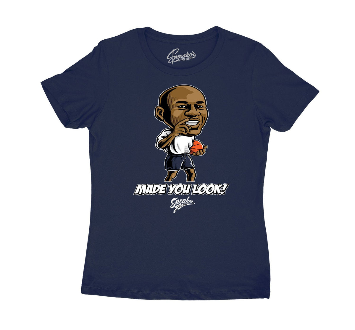 Womens - Midnight Navy 1 Made You Look Shirt