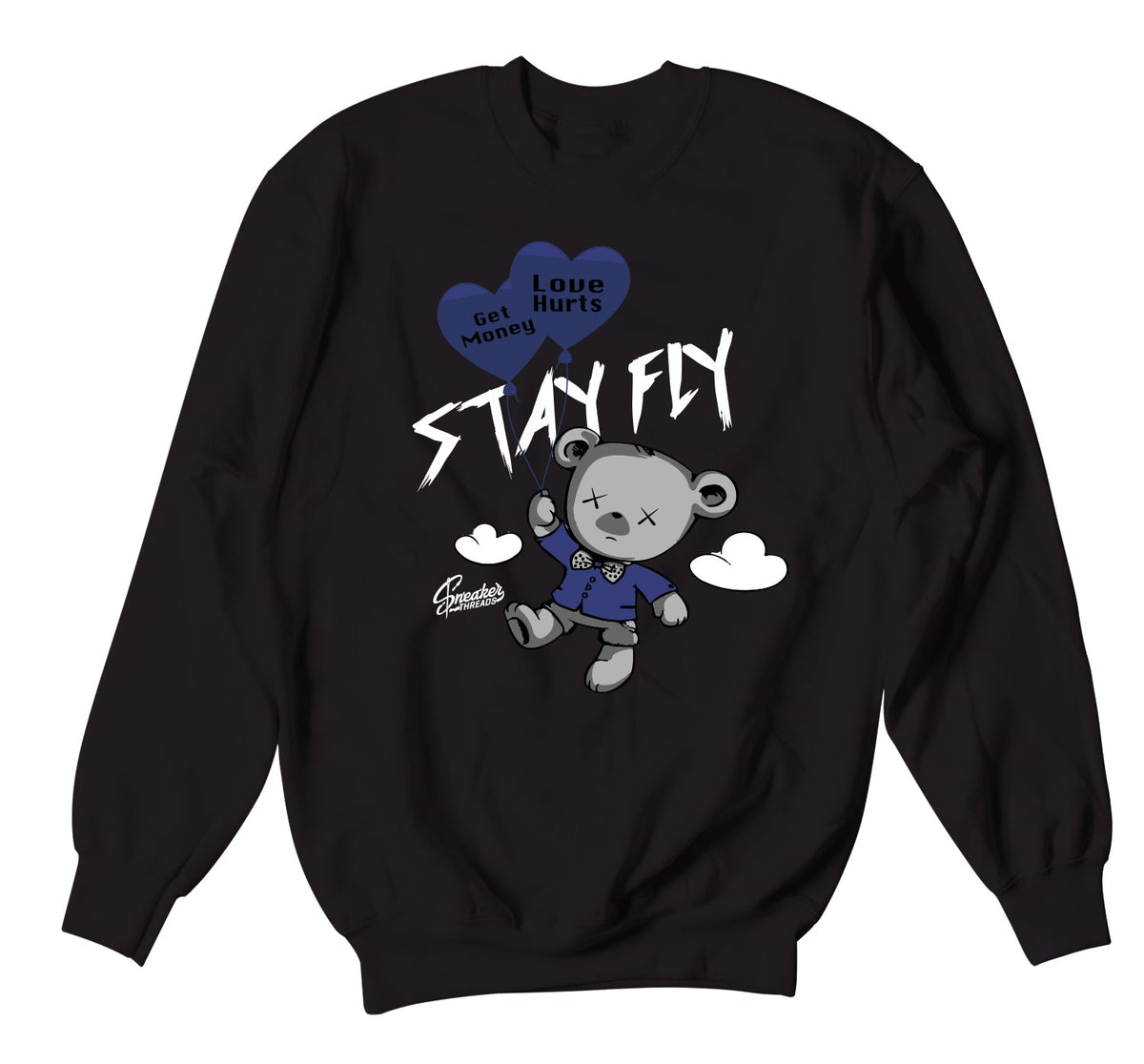 Retro 1 Midnight Navy Money Over Love Shirt