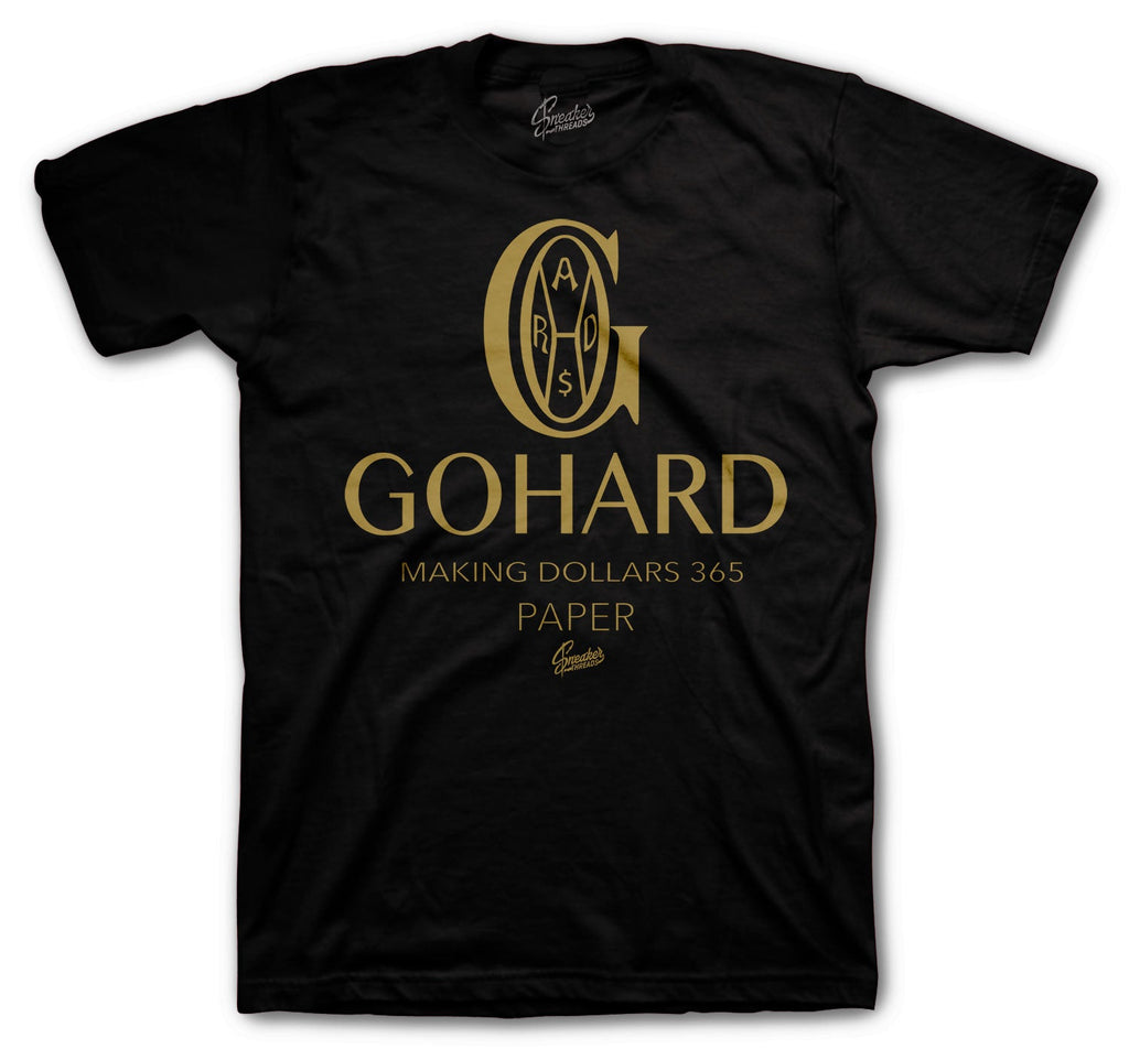 Retro 1 Black Gold Go Hard Shirt