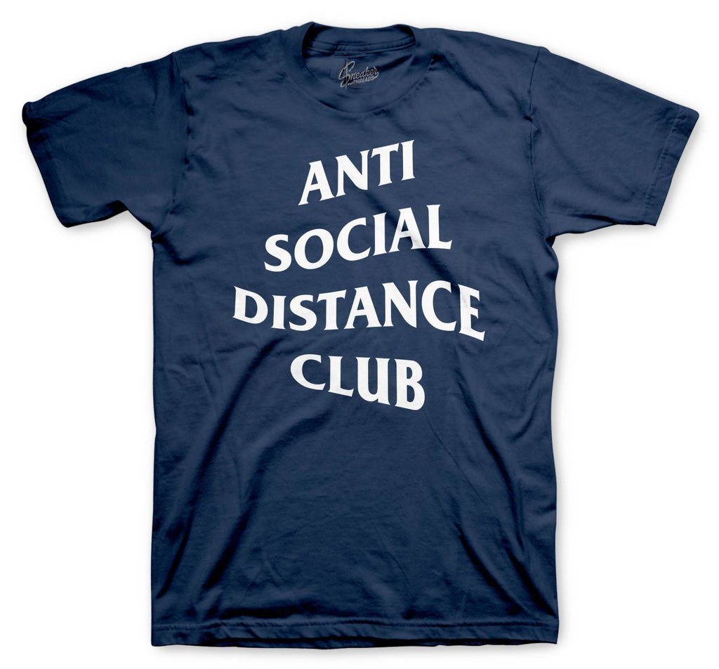 Retro 1 Midnight Navy Social Distance Shirt